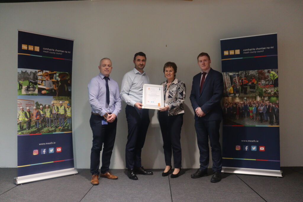 Meath County Council Receive ISO 45001 certification.