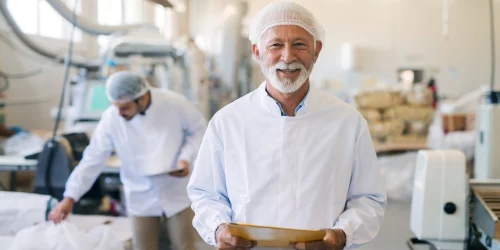 A man who specialises in Food Safety Management